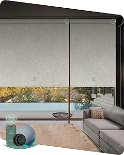 Sun-Powered Luxury: The 10 Best Matter-Enabled Smart Blinds for 2026 13 Yoolax Motorized Linen Beige Smart Blinds