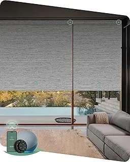 Sun-Powered Luxury: The 10 Best Matter-Enabled Smart Blinds for 2026 20 Yoolax Foggy Gray Smart Motorized Shades