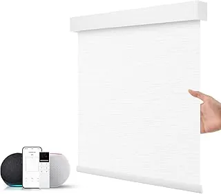 Sun-Powered Luxury: The 10 Best Matter-Enabled Smart Blinds for 2026 21 ZSTARR Full Blackout White Motorized Blinds for Large Windows