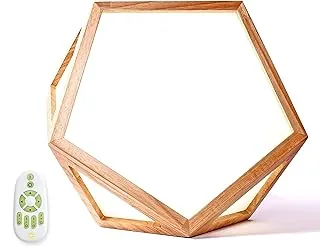 DayBright solid wood light therapy lamp providing 10,000 LUX