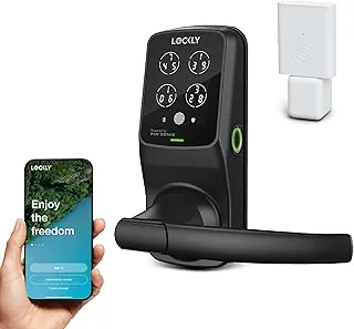Lockly Secure Pro Latch edition with integrated handle fingerprint sensor