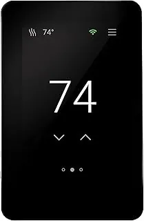 SunTouch SunStat ConnectPlus touchscreen showing floor temperature