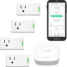 YoLink Long Range Smart Energy Plug 4-pack