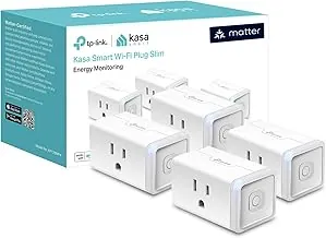 Kasa KP125M Matter Smart Plug 4-pack