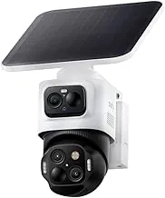 eufy eufyCam S4 triple-lens 4K camera showing zoom detail