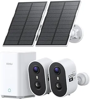 Your Home is Finally Watching You (The Right Way): The Best Matter AI Cameras for 2026 18 aosu Solar 2-Cam Kit wireless outdoor security system