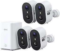 aosu 4-camera wireless outdoor security system