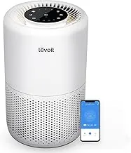 Levoit Core 200S-P small bedroom air purifier on a desk