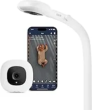 Nanit Pro Smart Monitor wall mounted in nursery