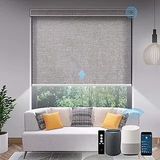 The Sunlight Chasers: Best Matter-Enabled Smart Blinds to Upgrade Your Vibe in 2026 15 SmartWings Matter over Thread light filtering shades in Safari Rock Grey