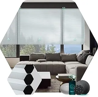 The Sunlight Chasers: Best Matter-Enabled Smart Blinds to Upgrade Your Vibe in 2026 20 Yoolax Pearl cellular motorized shades for window insulation