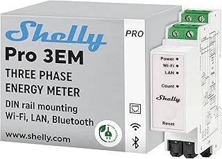 Stop Guessing Your Electric Bill: 10 Smart AI Energy Monitors Changing the Game in 2026 14 Shelly Pro 3EM professional 3-phase energy meter