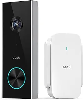 aosu mini base and wireless doorbell unit