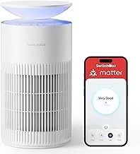 SwitchBot smart air purifier with RGB lighting and Matter support
