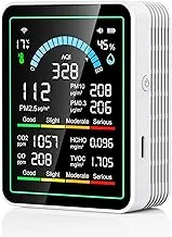 Portable 10 in 1 air quality tester for travel
