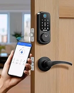 DESLOC B200 Matte Black Smart Lock Set