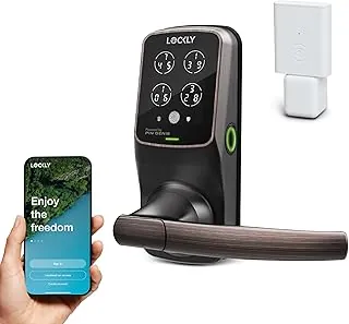 Ditch the Keys: The Top Matter-Enabled Fingerprint Smart Locks for 2026 18 Lockly Secure Pro Latch Edition handle lock