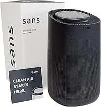 Sans True HEPA 13 air purifier in Midnight finish