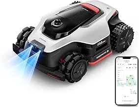 DREAME LiDAR 3500 A3 AWD Pro showing dual cutting discs