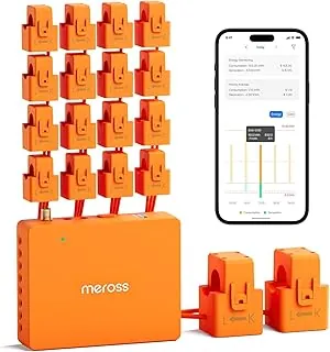 Meross 18-circuit energy monitor for whole home tracking