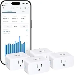 TP-Link Tapo P110M Matter-compatible smart plugs 4-pack