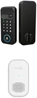 myQ Secure View 3-in-1 smart lock with integrated 2K camera
