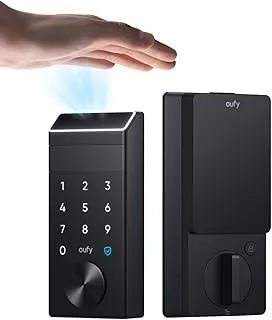 eufy FamiLock E34 showing palm recognition sensor