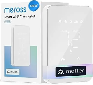 meross Matter Smart Thermostat for electric baseboard heaters