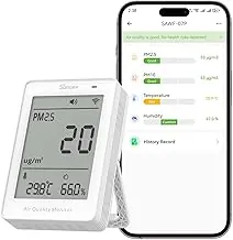 SONOFF SAWF-07P Smart Indoor Air Quality Monitor with screen