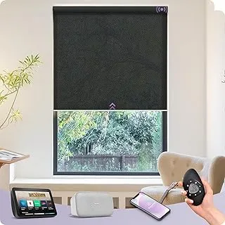 Graywind Solar Shades 3 percent openness Black Pearl