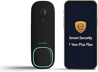 ecobee wired smart doorbell with head-to-toe view
