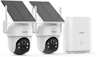 8 Genius AI Security Cameras That Actually Recognize Your Friends (and Foes) in 2026 16 aosu 2K wireless solar camera kit with pan and tilt