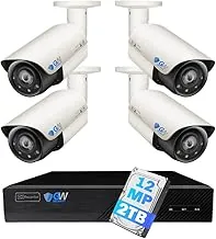 GW Security 8 channel 12MP PoE system