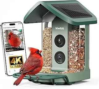 Upgrade Your Backyard: The 9 Best AI-Powered Smart Bird Feeders for 2026 16 High-end 4K UHD smart bird feeder house in green
