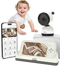 ALIOBC hybrid baby monitor with 5 inch screen